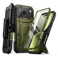 Supcase iPhone 17 Pro Skal Unicorn Beetle Pro Guldan