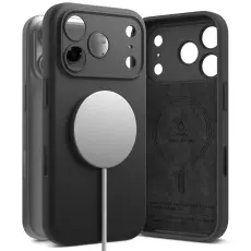 Ringke iPhone 17 Pro Skal MagSafe Silikon Svart