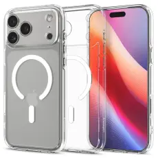 Spigen iPhone 17 Pro Skal MagSafe Ultra Hybrid Transparent