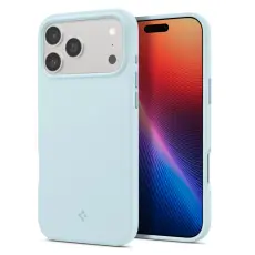 Spigen iPhone 17 Pro Max Skal MagSafe Silicone Fit Blå
