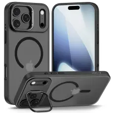Tech-Protect iPhone 17 Pro Skal MagSafe MagStand Svart