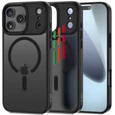 Tech-Protect iPhone 17 Pro Max Skal MagSafe MagMat XT 4-SET Svart