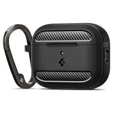 Spigen AirPods Pro 3 Skal Rugged Armor Matt Svart