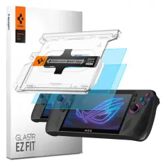 Spigen ASUS ROG Xbox Ally X 2-PACK Skärmskydd GLAS.tR "Ez Fit"