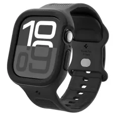 Spigen Apple Watch 11 / 10 42 mm Skal/Armband Vault Pro Matt Svart