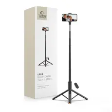 Tech-Protect 146 cm Bluetooth Selfiestick Tripod Svart