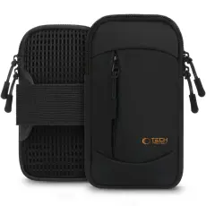 Tech-Protect Universalt Sportarmband Svart / Orange