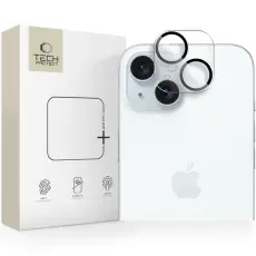 Tech-Protect iPhone 15/15 Plus/14/14 Plus Linsskydd CamFit+