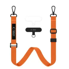 Tech-Protect Mobilsn&ouml;re CrossBody Rope Cosmic Orange