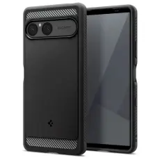 Spigen Sony Xperia 10 VII Skal Rugged Armor Matt Svart
