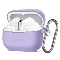Tech-Protect Samsung Galaxy Buds 3 / 3 Pro / 3 FE Skal Silikon Hook Lavender