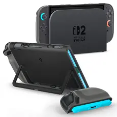 Spigen Nintendo Switch 2 Skal Nano Pop Black Sesame