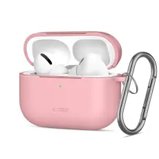 Tech-Protect AirPods Pro 3 Skal Silikon Hook Dusty Pink