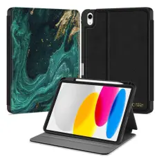 Tech-Protect iPad 11 2025 / iPad 10.9 2022 Fodral Lamano Verde Aura