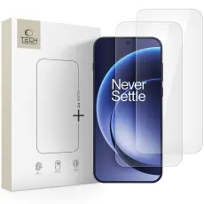 Tech-Protect OnePlus 15 2-PACK Sk&auml;rmskydd GlassFit+ H&auml;rdat Glas