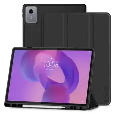 Tech-Protect Lenovo Idea Tab Plus Fodral SC Pennh&aring;llare Svart