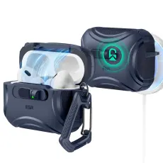 ESR AirPods Pro 3 Skal MagSafe Cyber FlickLock HaloLock Bl&aring;