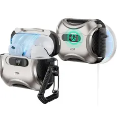 ESR AirPods Pro 3 Skal MagSafe Cyber FlickLock HaloLock Titanium