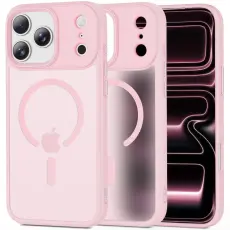 Tech-Protect iPhone 17 Pro Skal MagSafe MagMat Rosa