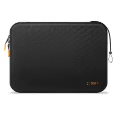 Tech-Protect Laptop Fodral 13-14" Hardpouch Svart / Orange