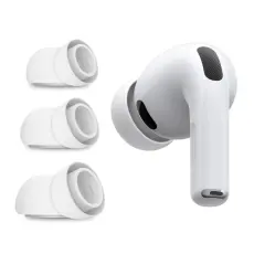 Tech-Protect AirPods Pro 3 3-PACK &Ouml;ronpluggar Vit