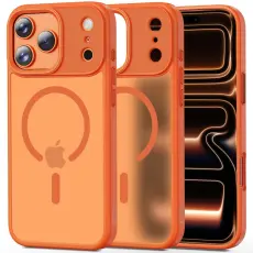 Tech-Protect iPhone 17 Pro Skal MagSafe MagMat Cosmic Orange