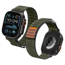 Spigen Apple Watch 42/44/45/46/49 mm Klockarmband Gr&ouml;n