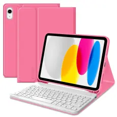 Tech-Protect iPad 11 2025/10.9 2022 Fodral SC Tangentbord Magenta