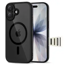 Tech-Protect iPhone 17 Skal MagSafe MagPeak Svart/Transparent