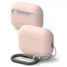 Ringke AirPods Pro 3 Skal Silikon Pink Sand