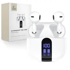 Tech-Protect H&ouml;rlurar In-Ear UltraBoost TWS Vit