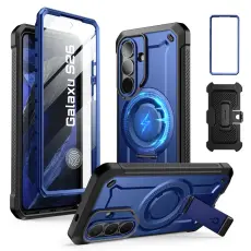 Supcase Galaxy S26 Skal 2-SET MagSafe Unicorn Beetle Pro Cobalt