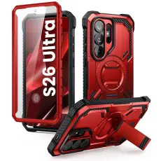 Supcase Galaxy S26 Ultra Skal MagSafe Iblsn ArmorBox Ruddy
