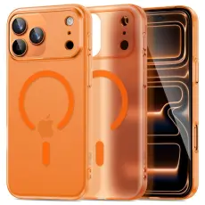 Tech-Protect iPhone 17 Pro Skal MagSafe MagSlim Cosmic Orange