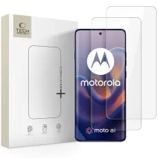 T-P Motorola Edge 60/60 Pro/60 Fusion 2-PACK Sk&auml;rmskydd HydroFlex+