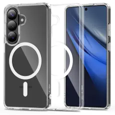 Tech-Protect Galaxy S26 Skal MagSafe FlexAir Hybrid Transparent