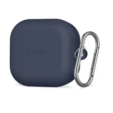 Tech-Protect Galaxy Buds 4 / 4 Pro Skal Silikon Hook Navy Blue
