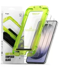 Ringke Galaxy S26 Plus 2-PACK Easy Slide Sk&auml;rmskydd H&auml;rdat Glas
