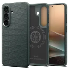 Spigen Galaxy S26 Plus Skal MagSafe Liquid Air Abyss Green