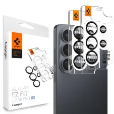 Spigen Galaxy S26 Ultra 2-PACK Linsskydd Optik Pro GLAS.tR "Ez Fit"