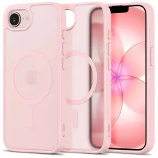 Tech-Protect iPhone 17e / 16e Skal MagSafe BasicMag Matte Soft Pink