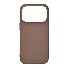 Onsala iPhone 17 Pro Mobilskal Med Silikonkänsla Chocolate