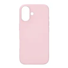 Onsala iPhone 17 Mobilskal Med Silikonkänsla Chalk Pink