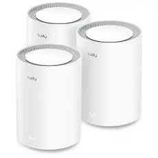 Cudy 3-PACK WiFi7 Mesh Solution M3600 BE3600 Vit