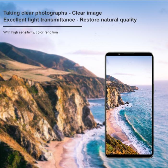 Bild 6, IMAK Sony Xperia 1 VII Linsskydd Härdat Glas Svart