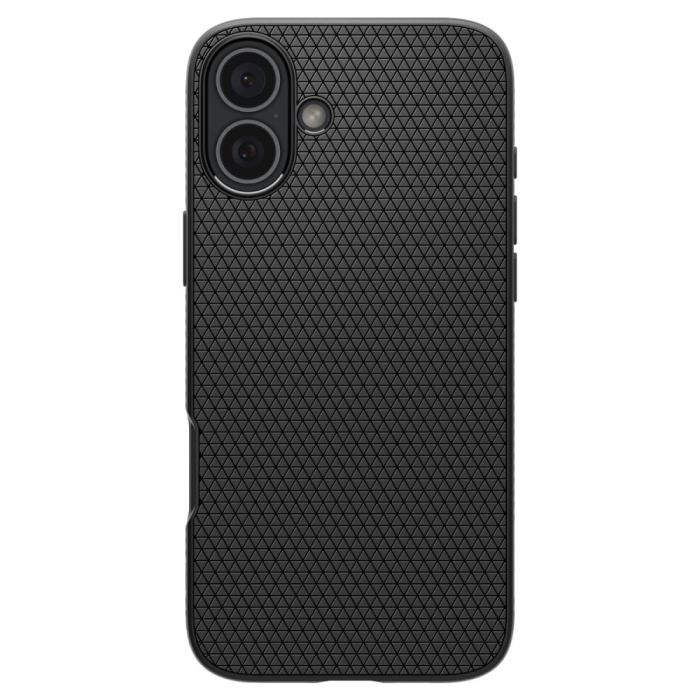 Bild 2, Spigen iPhone 16 Plus Skal Liquid Air Matt Svart