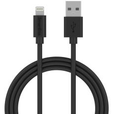 Smartline 1m MFi Lightning Laddningskabel Svart