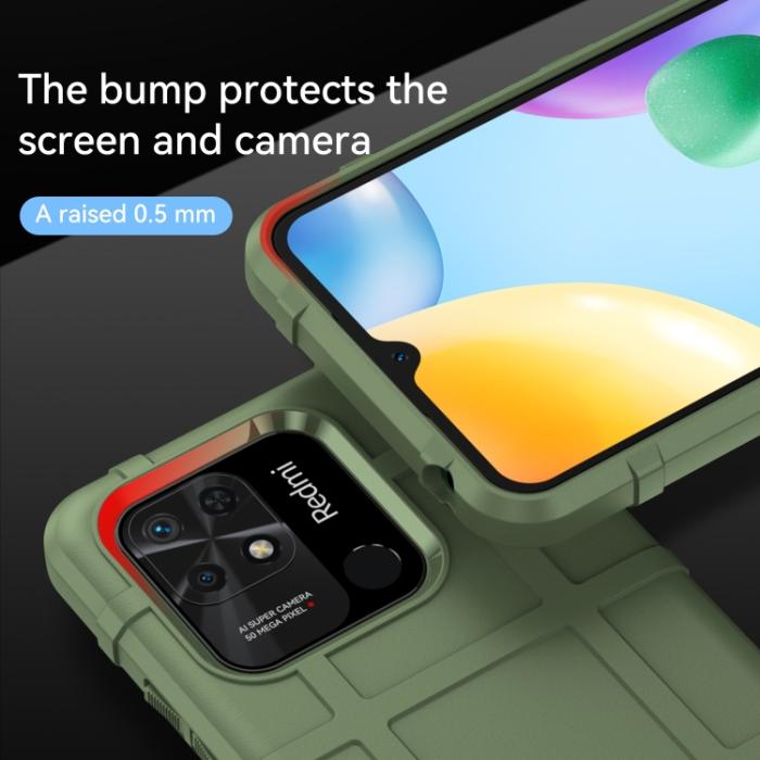 Bild 4, Xiaomi Redmi 10C Skal Robust Grön