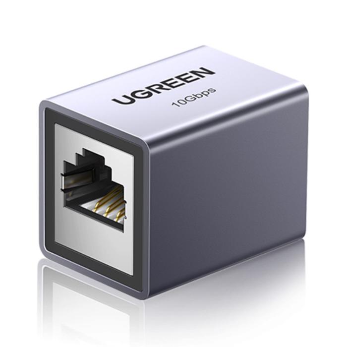 Bild 1, UGREEN Cat8-Cat5 RJ45 Nätverksadapter 10Gbit/s Blå