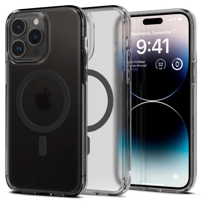 Bild 1, Spigen iPhone 14 Pro Max Skal Ultra Hybrid Mag MagSafe Frost Black